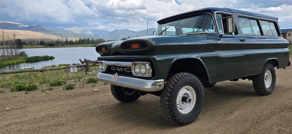 1963 GMC SUBURBAN crate LS3 4L60E 4x4- vintage a/c, pro built! 110% every nut bolt touched - $110,000