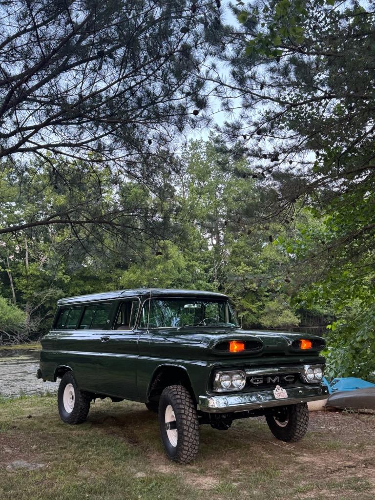 1963 GMC SUBURBAN crate LS3 4L60E 4x4- vintage a/c, pro built! 110% every nut bolt touched - $110,000