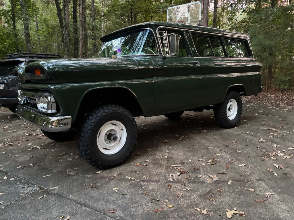 1963 GMC SUBURBAN crate LS3 4L60E 4x4- vintage a/c, pro built! 110% every nut bolt touched - $110,000