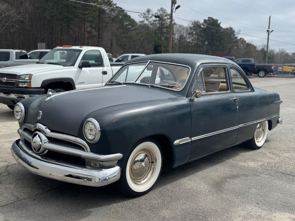1950 Ford 2 DR Club Coupe 350/700r4, ps,pb,air conditioning, perfect patina, drive anywhere, receipts, build pics - $29,500