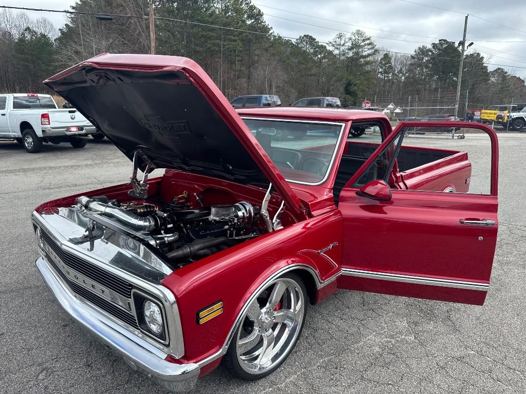 1969 Chevrolet C10 Turbo Ls Restomod, 22 x12’s, JL audio custom sound, very nice paint and body - $85,000