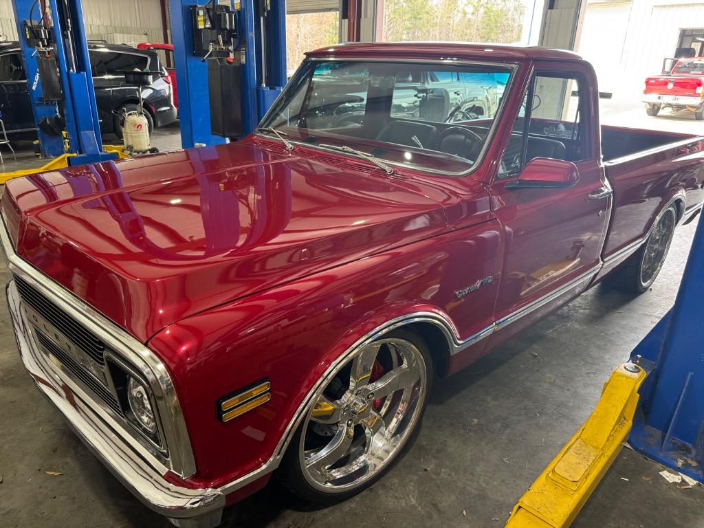 1969 Chevrolet C10 Turbo Ls Restomod, 22 x12’s, JL audio custom sound, very nice paint and body - $85,000