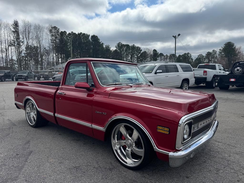 1969 Chevrolet C10 Turbo Ls Restomod, 22 x12’s, JL audio custom sound, very nice paint and body - $85,000
