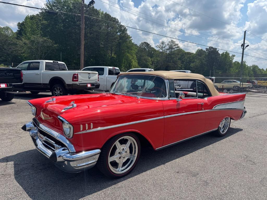 1957 Chevrolet Bel Air Covertible - $108,500