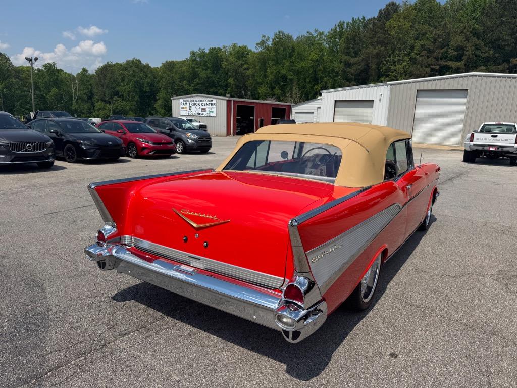 1957 Chevrolet Bel Air Covertible - $108,500