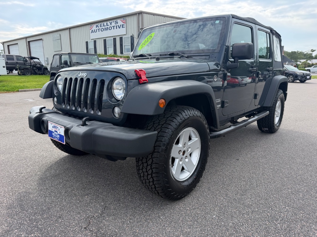 2018 Jeep Wrangler - $17,433