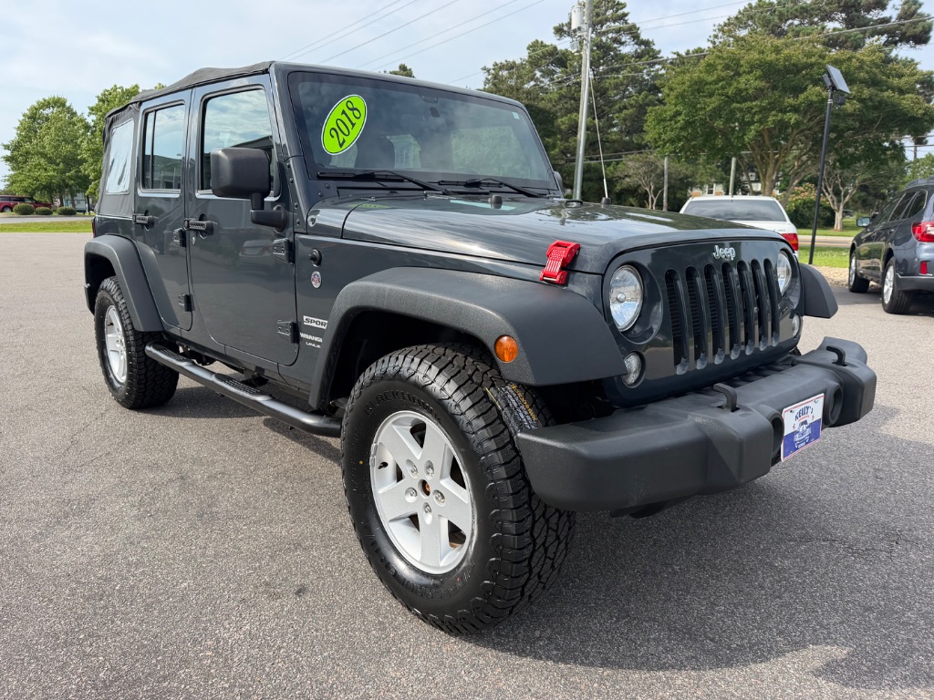 2018 Jeep Wrangler - $17,433