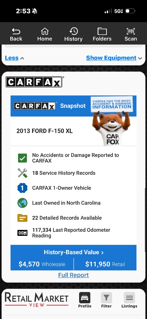 2013 Ford F-150 - $11,499