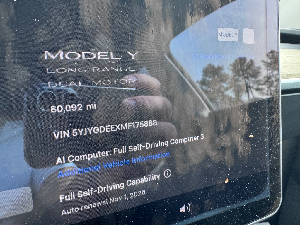 2021 Tesla Model Y - $31,999