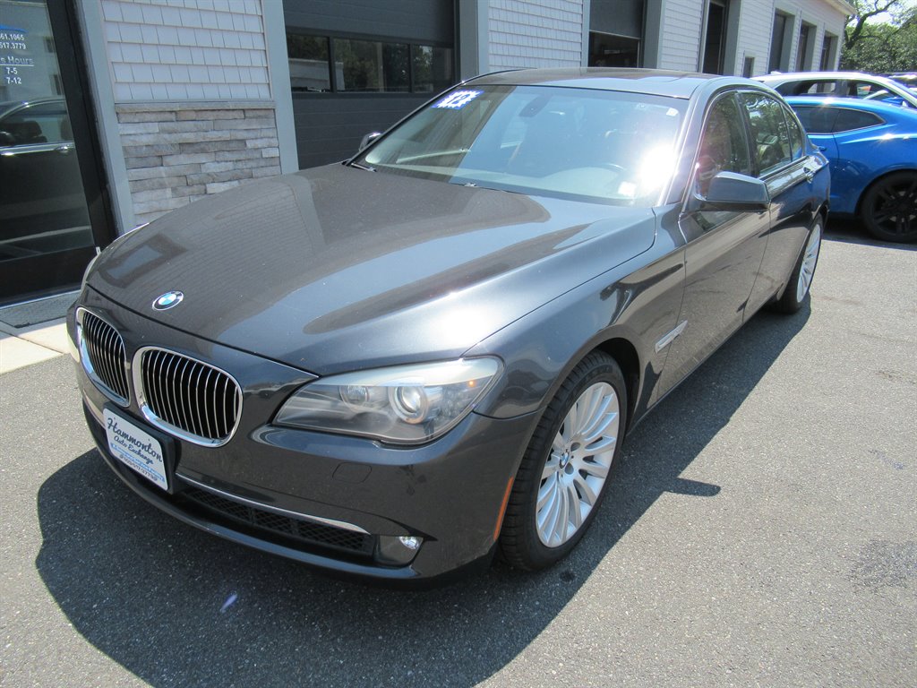 Gray 2012 BMW 7 Series Sedan All-Wheel Drive Automatic