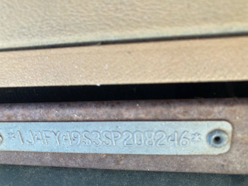 1995 Jeep Wrangler - $3,995