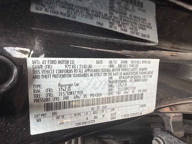 2013 Ford Focus - $2,995