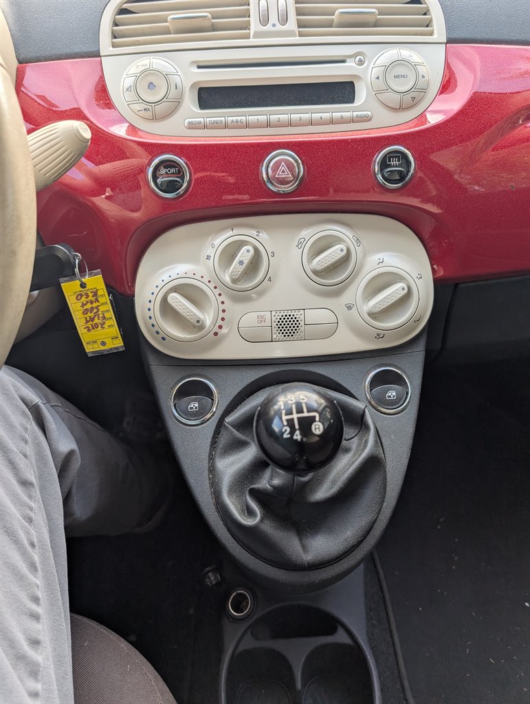 2012 FIAT 500 - $1,750
