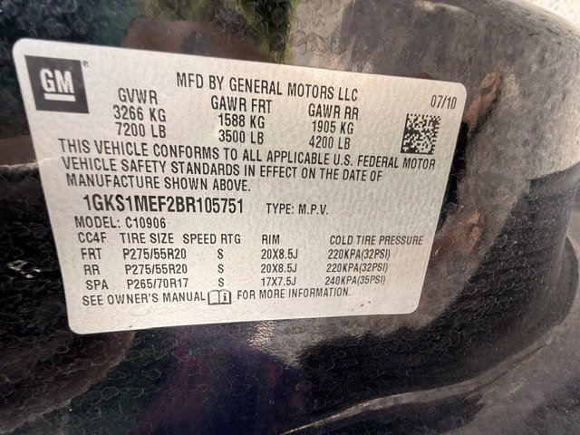 2011 GMC Yukon - $3,995