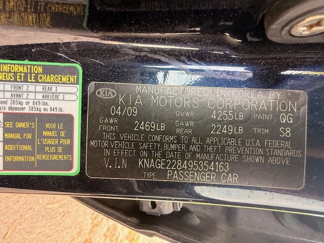 2009 Kia Optima - $3,495
