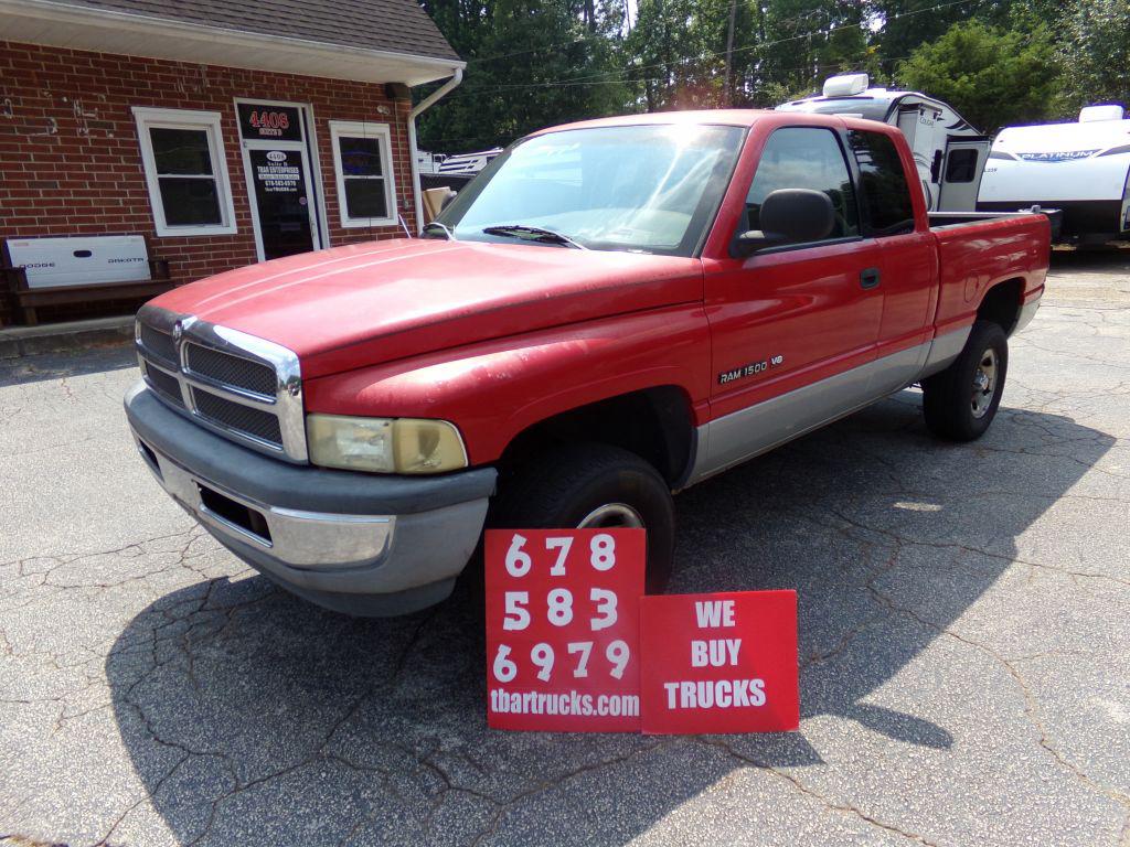 2001 Dodge RAM 1500 4X4 EXTENDED CAB FOUR WHEEL DRIVE one owner - $4,200