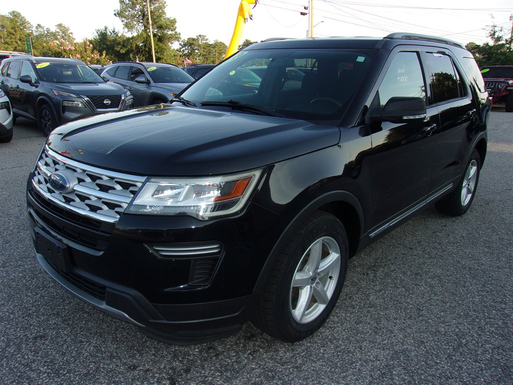 Black 2019 Ford Explorer SUV / Crossover Front-Wheel Drive 6-Speed Automatic