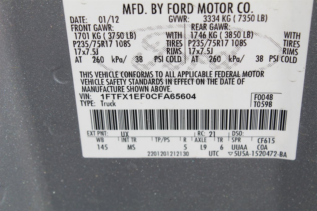2012 Ford F-150 FX4 photo