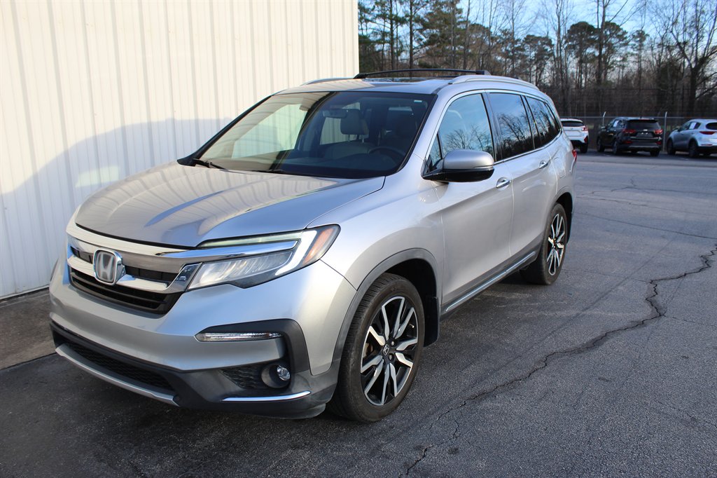 Silver 2020 Honda Pilot Touring FWD SUV / Crossover Front-Wheel Drive Automatic