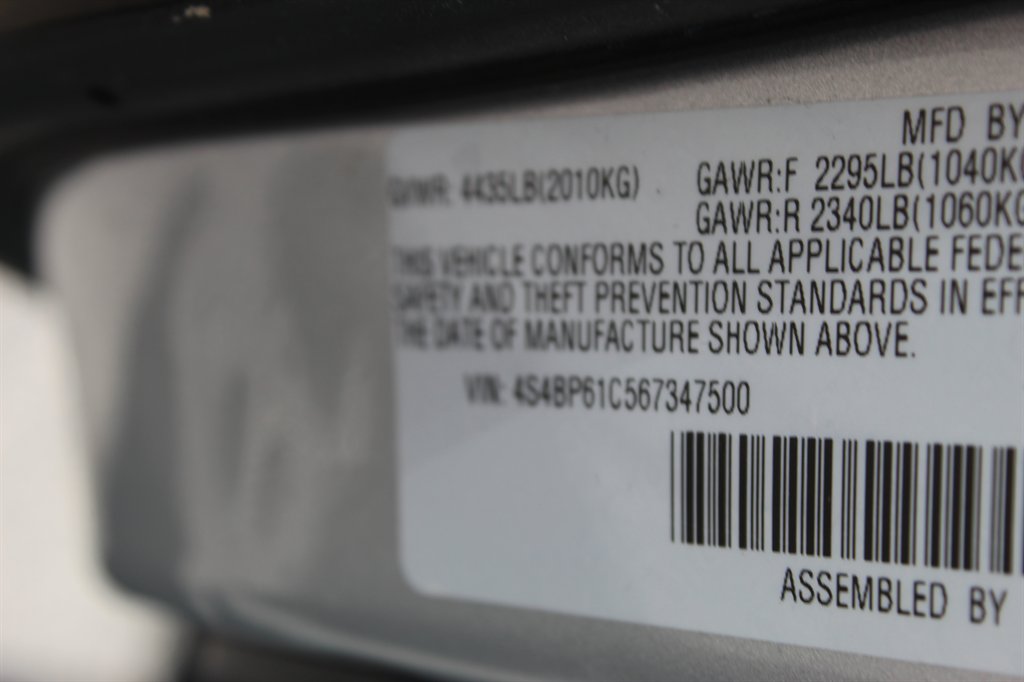 2006 Subaru Outback - $6,500