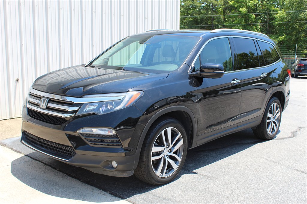 Black 2018 Honda Pilot Elite AWD SUV / Crossover All-Wheel Drive Automatic