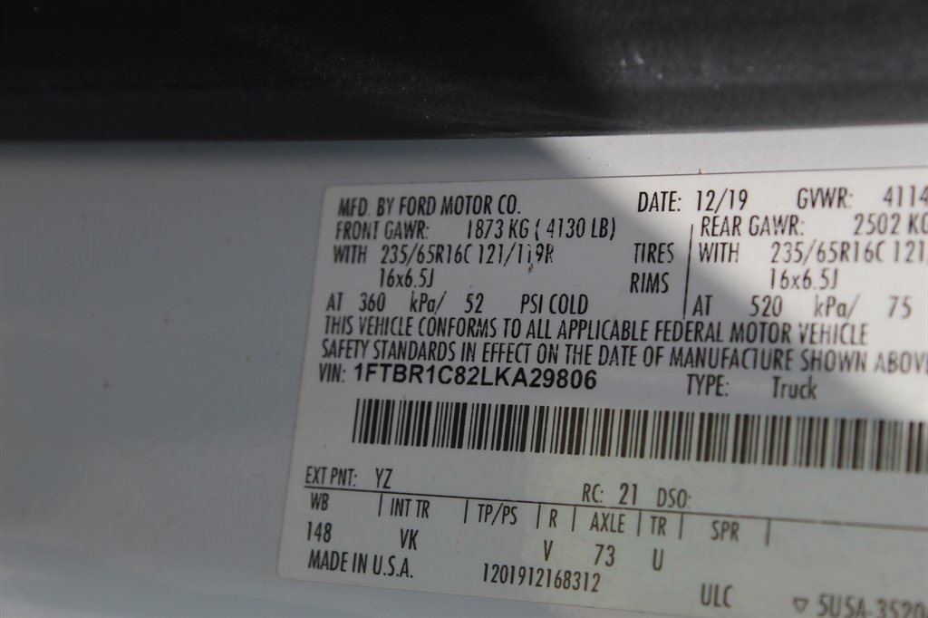 2020 Ford Transit - $15,000