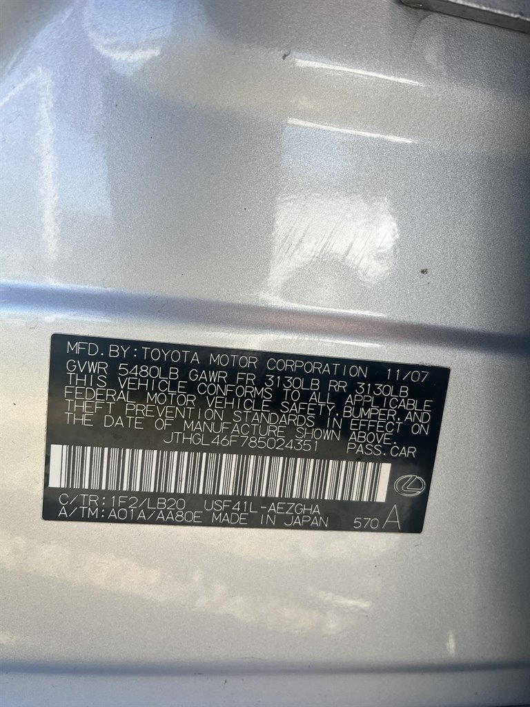 2008 Lexus LS 460 L photo