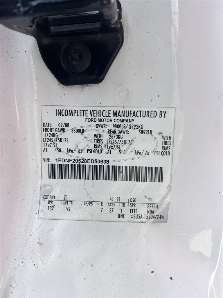 2008 Ford F250sd XL photo
