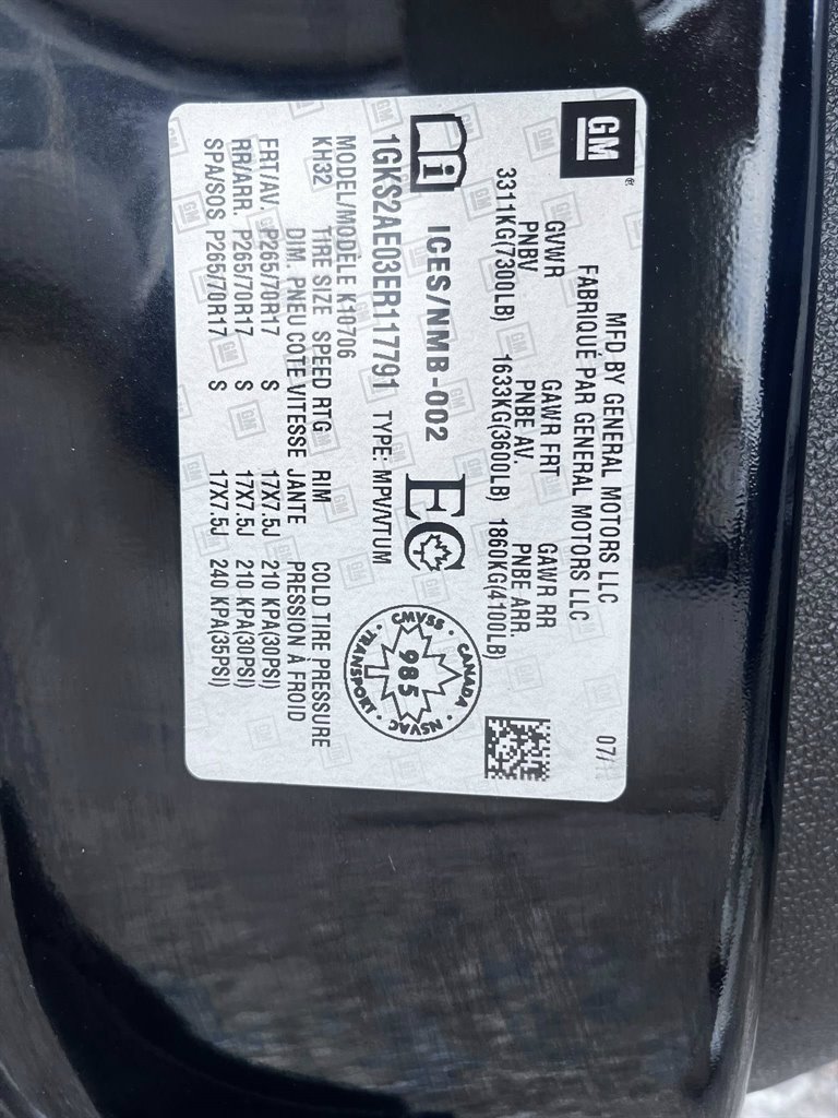 2014 GMC Yukon - $8,950