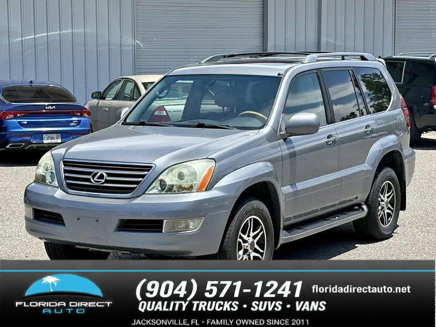 Blue 2004 Lexus GX SUV / Crossover Four-Wheel Drive Automatic