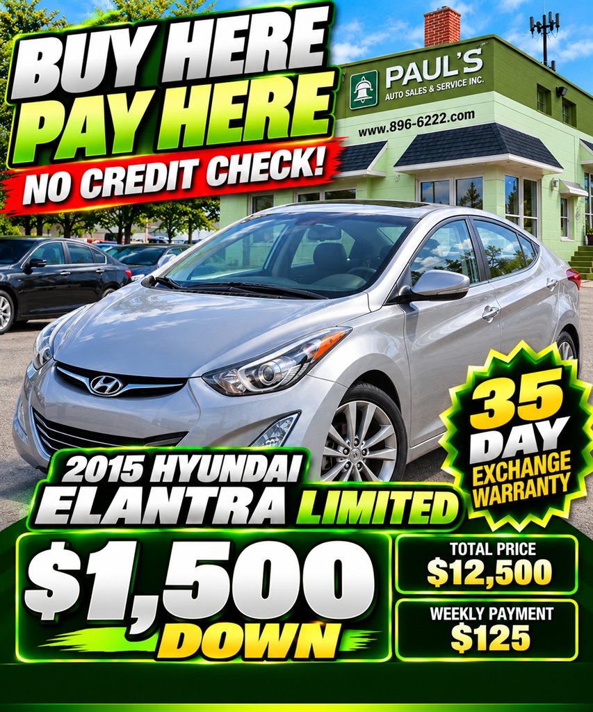2015 Hyundai Elantra GLS(Middle)