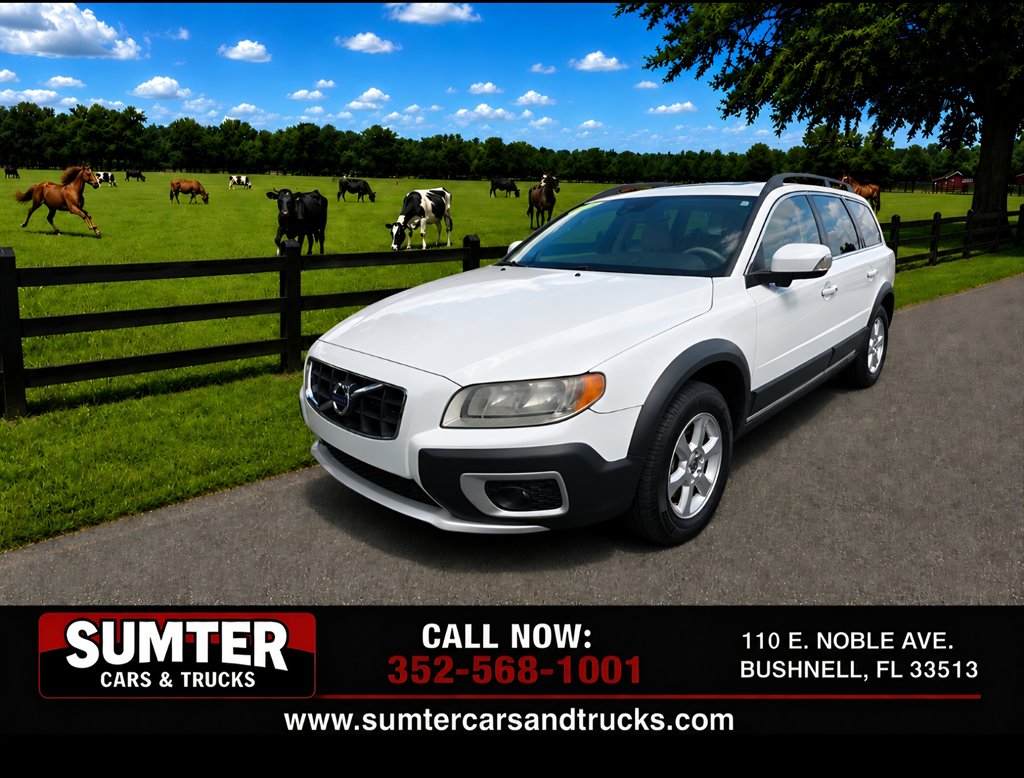 White 2012 Volvo XC70 3.2 Wagon Front-Wheel Drive Automatic