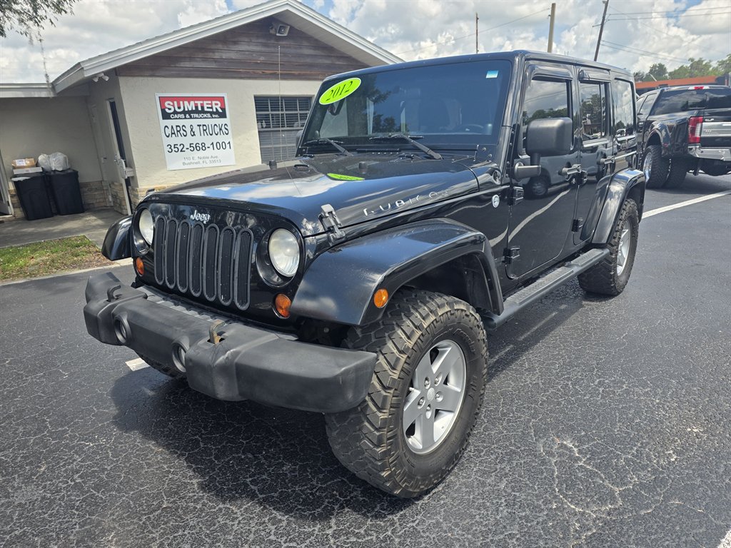 2012 Jeep Wrangler - $17,758