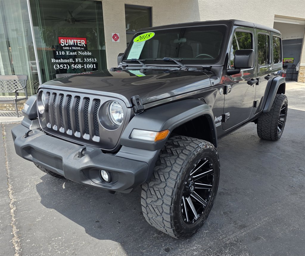The 2018 Jeep All-New Wrangler Unlimited Sport 4x4  photos