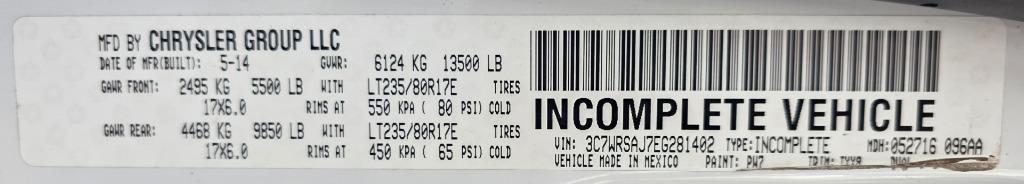 2014 Ram 3500 - $24,280