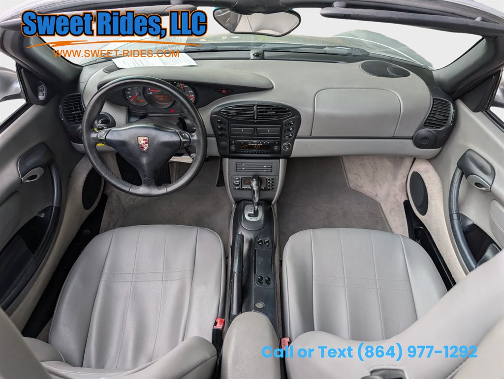 2001 Porsche Boxster - $12,950