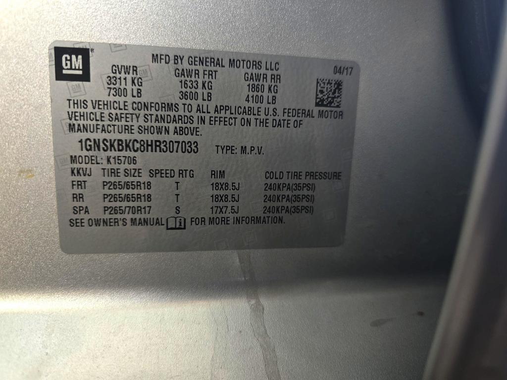 2017 Chevrolet Tahoe - $23,995