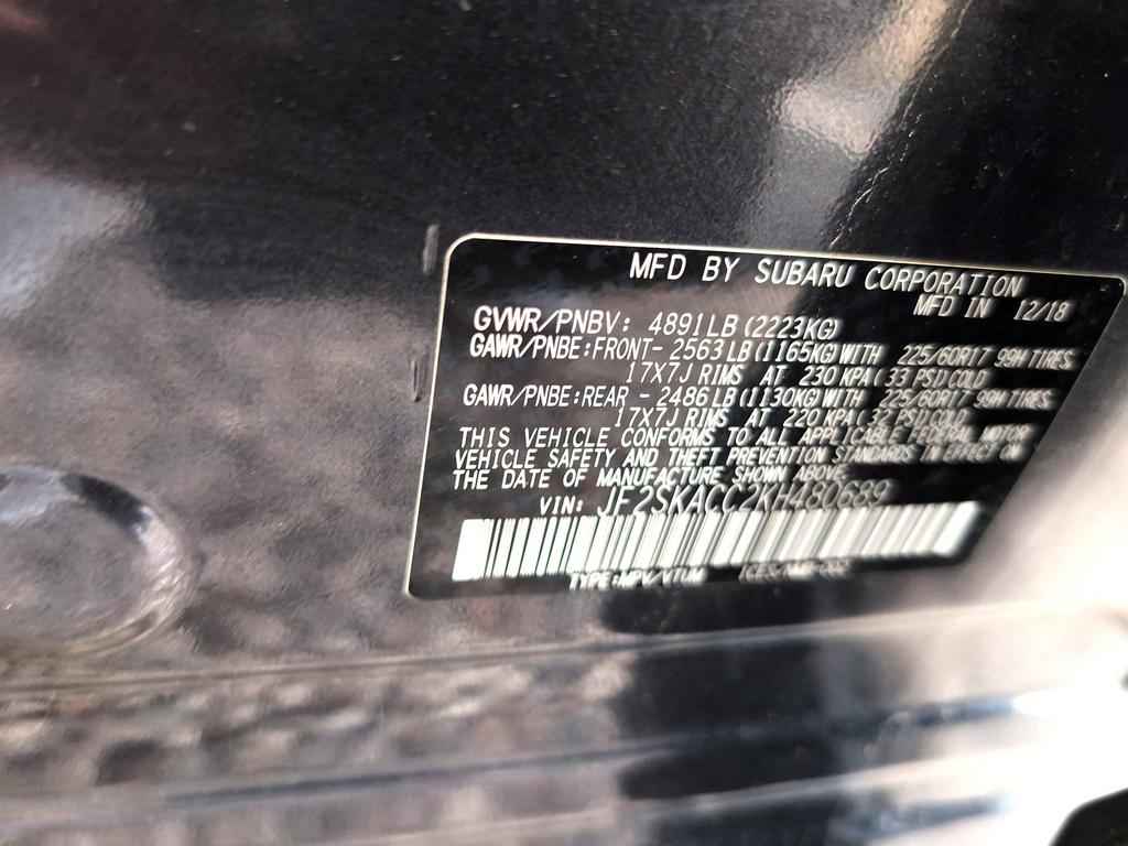 2019 Subaru Forester - $19,995