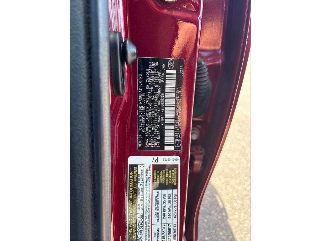 2017 Toyota Camry - $19,995