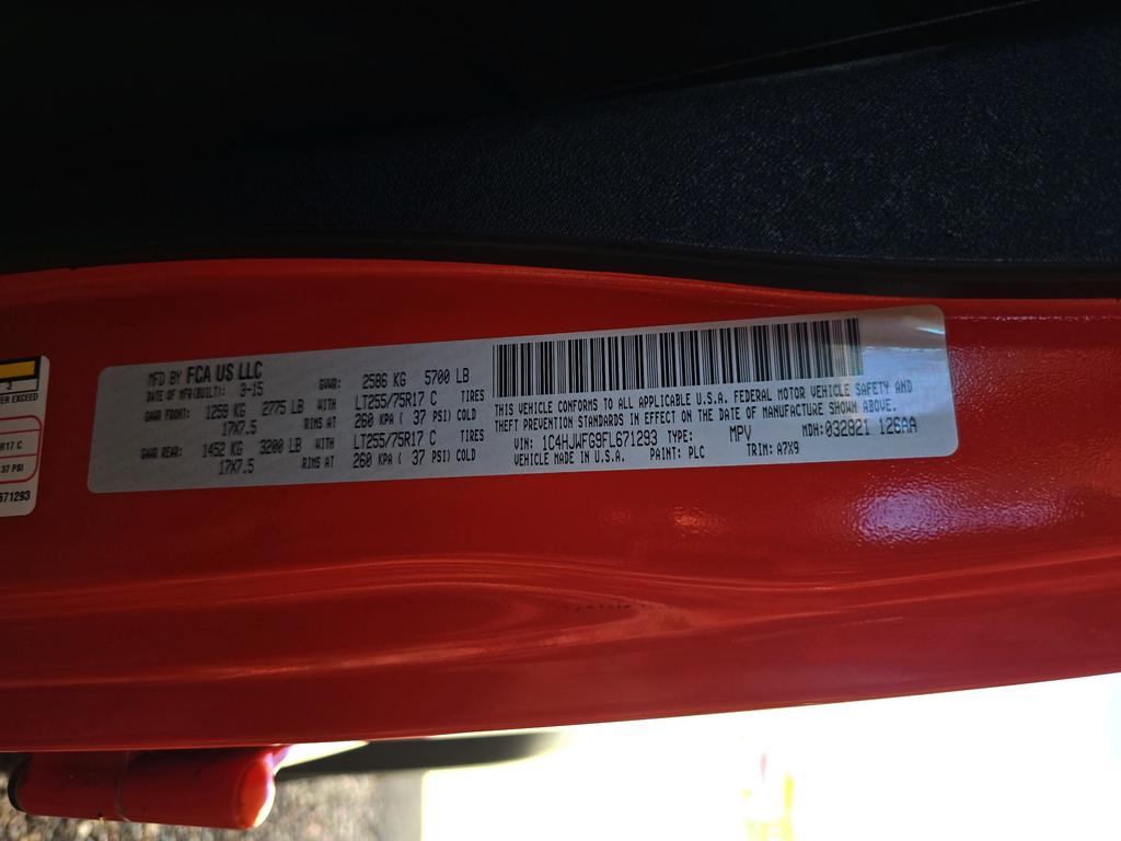 2015 Jeep Wrangler - $23,995