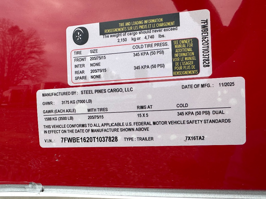 2026 High Country Cargo, Llc High Country Cargo, Llc - $6,350