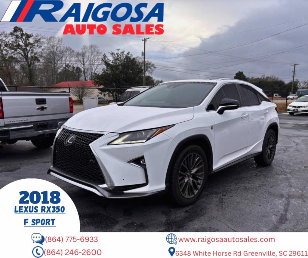 2018 Lexus RX 350 F SPORT