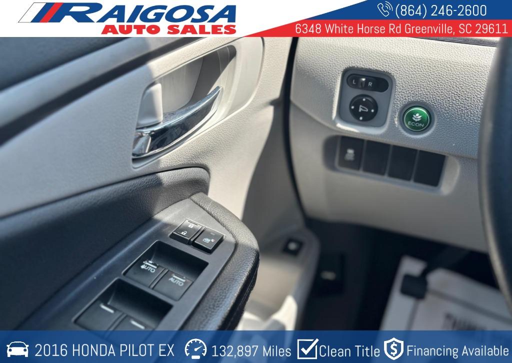 2016 Honda Pilot - $15,400
