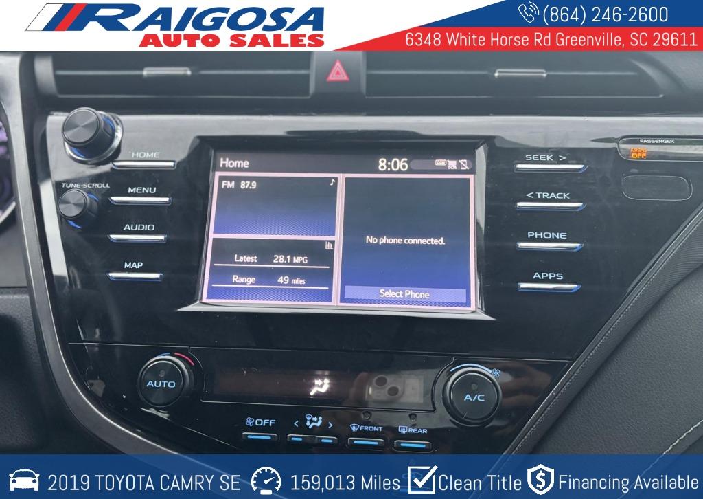 2019 Toyota Camry - $14,599