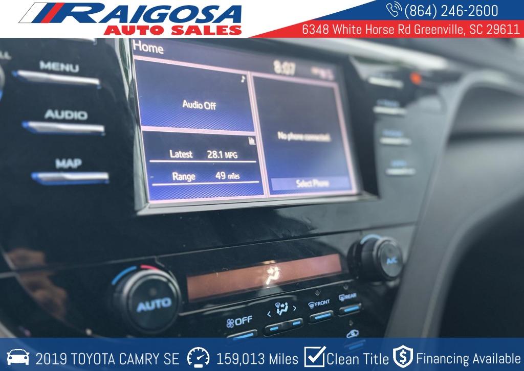 2019 Toyota Camry - $14,599