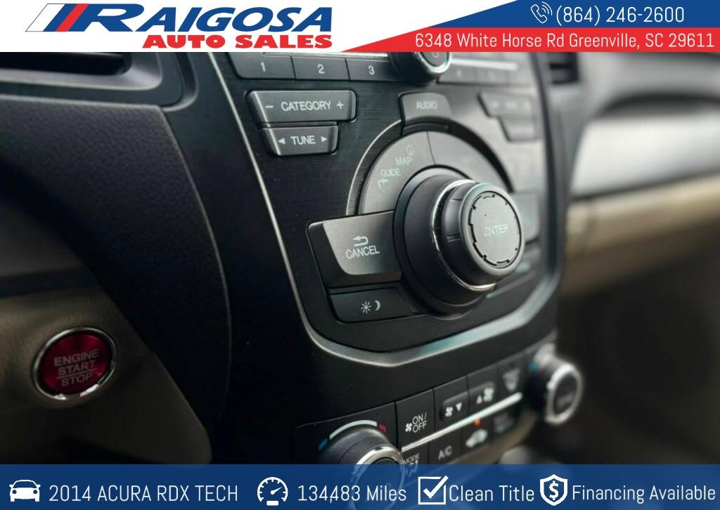 2014 Acura RDX - $13,900