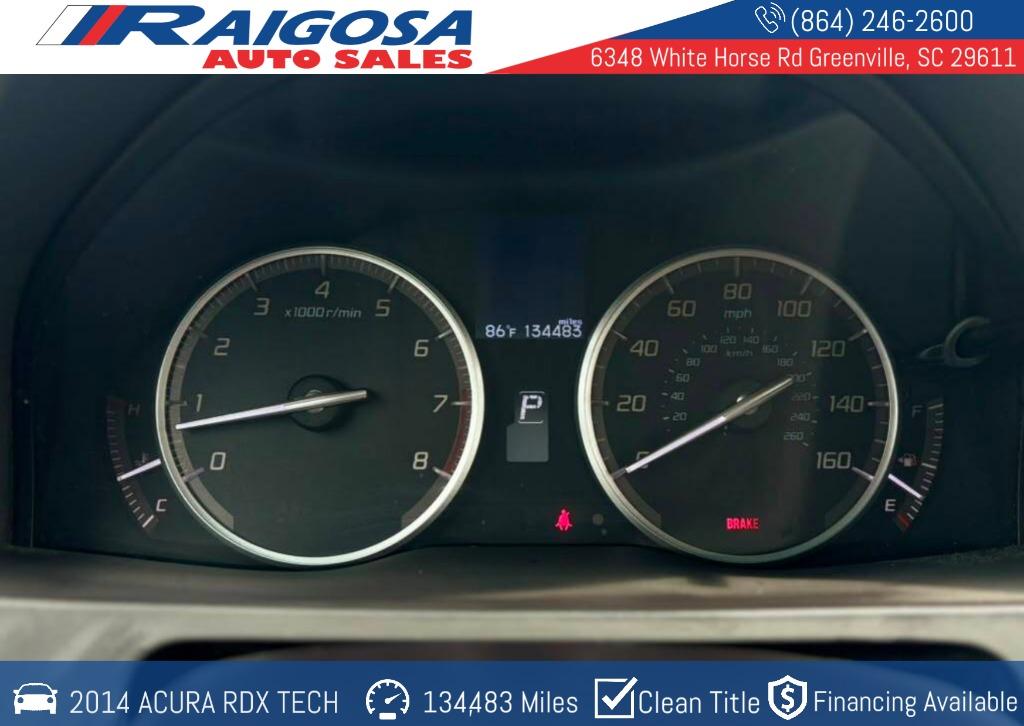 2014 Acura RDX - $13,900