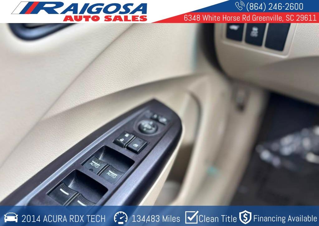 2014 Acura RDX - $13,900