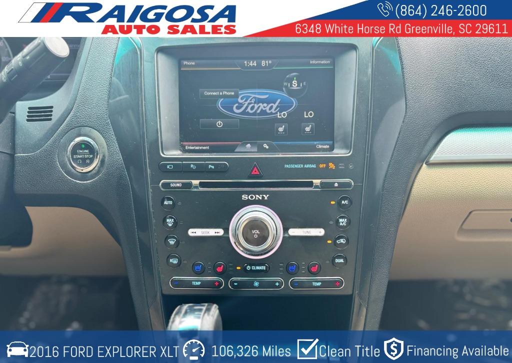 2016 Ford Explorer - $13,900