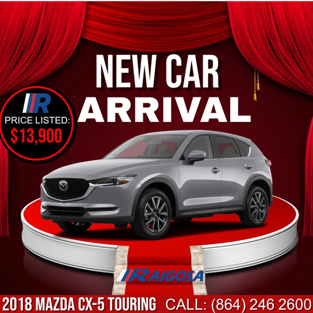 2018 MAZDA CX-5 - $13,900